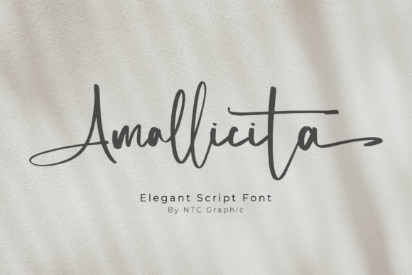 Amallicita: A Luxurious Script Font