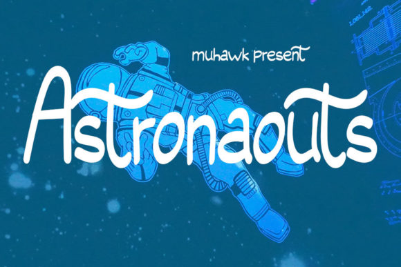 Astronaouts: A Whimsical Script Font