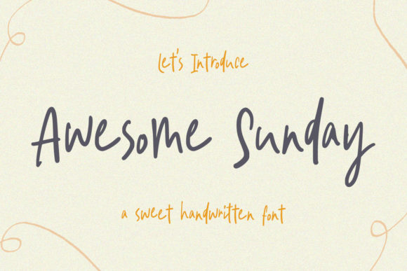 Awesome Sunday Font for Business