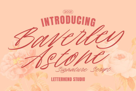 Baverley Astone: A Dazzling Script Font
