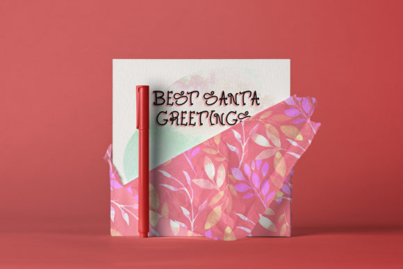 Best Santa Greetings Font Review