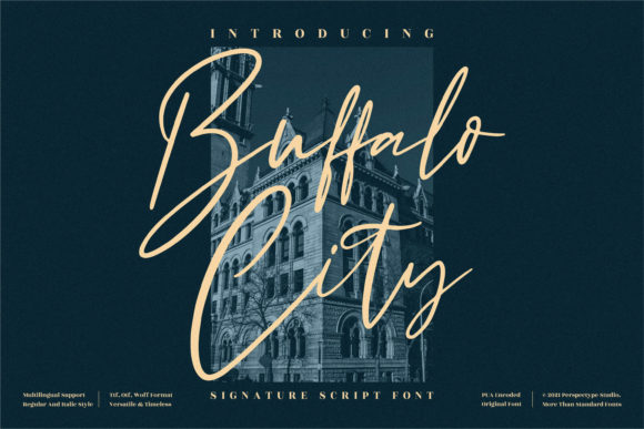 Buffalo City Font: A Touch of Elegance in Branding