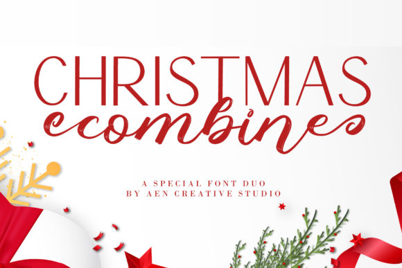 Christmas Combine Font for Business