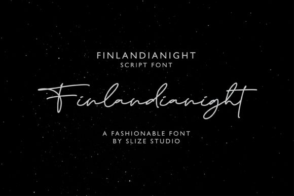 Finlandianight: A Stylish Script Font