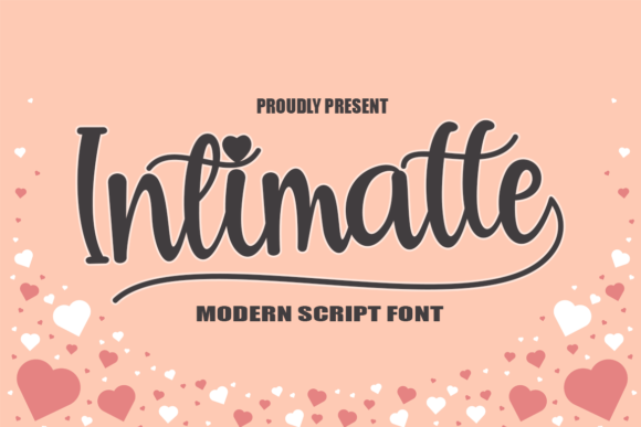 Intimatte: A Script Font for Real-World Design