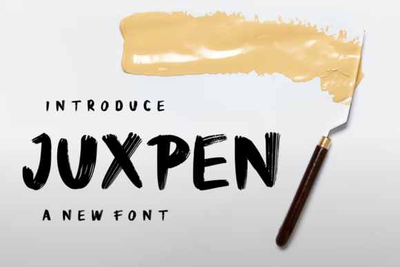 Juxpen: A Handwritten Font for Real Campaigns