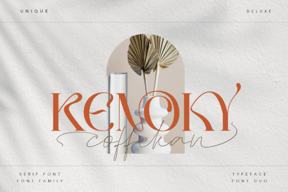 Kenoky Coffekan Font for Elegant Design