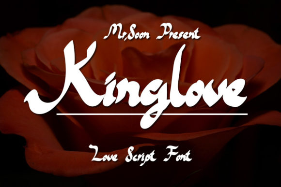 Kinglove: A Stylish Script Font