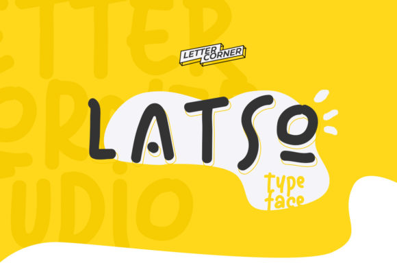 Latso: A Handwritten Font for Creative Web Design
