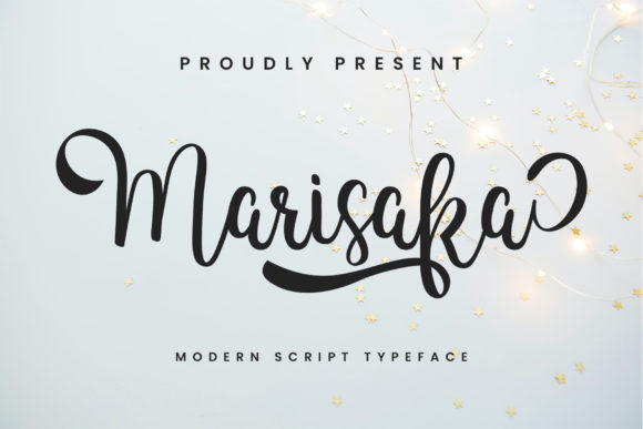 Marisaka: Elegant Script Font for Web Design