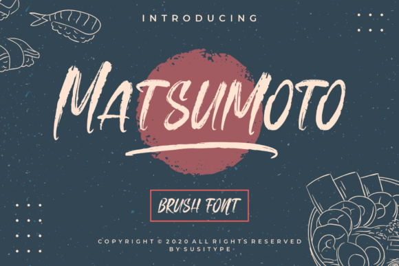 Matsumoto: A Handwritten Script Font