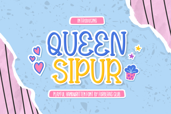Queen Sipur: A Playful Script Font