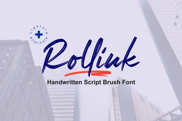 Rollink: A Script Font That Breathes Life into Branding Projects