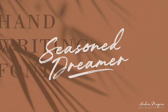 Seasoned Dreamer Font: A Designer’s Journey Through a Warm and Brushed Script Typeface