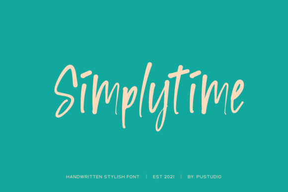 Simplytime: A Script Font Review