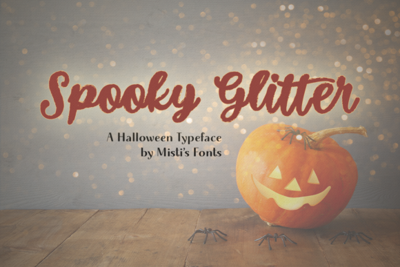 Spooky Glitter Font Review