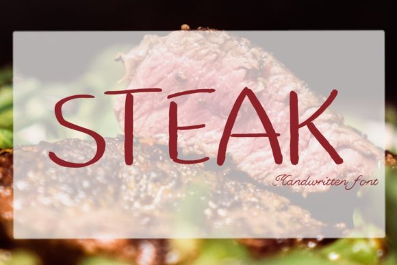 Steak: A Bold Script for Real Design Work