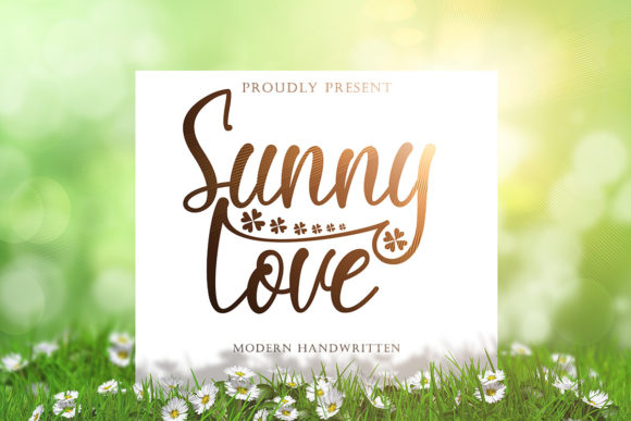 Sunny Love: A Stylish Script Font for Polished Web Design