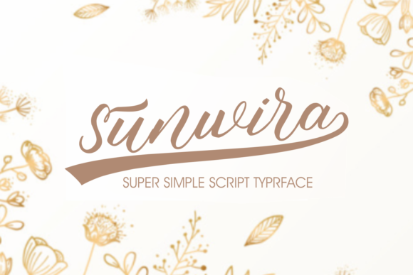 Sunwira: A Script Font That Brings Warmth to Branding