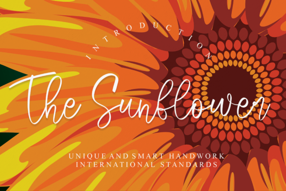 The Sunfalower: Elegant Script for Impactful Campaigns