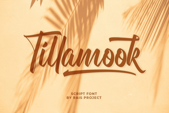 Tillamook: A Refined Script Font